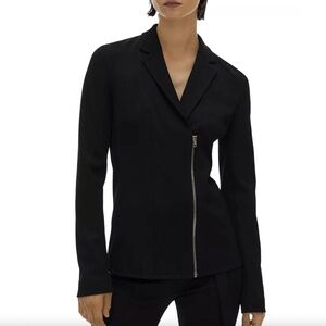 Helmut Lang Compact Rib Zip Blazer